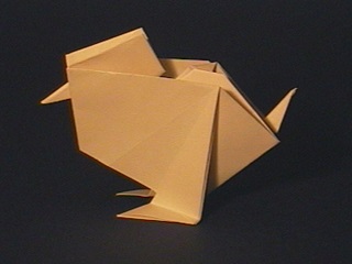 Origami Easter Chick